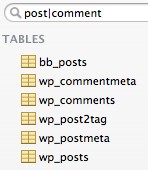 sequel pro pipe filter